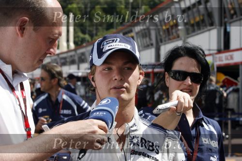 Monaco 27 mei 2007
Grand Prix formule 1 in Monaco. Nico Rosberg