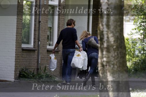 Amsterdam 19 mei 2007
Nicolette v Dam met haar nieuwe vriendje Bas Smit.