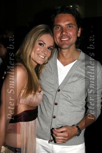 Amsterdam 6 juni 2007
Opening Club Andy Martin en dj Tiesto , Cineac. Nikkie Plessen met vriend