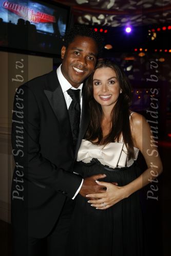Hilversum 13 mei 2007
Uitreiking coiffure awards in studio 21.
Rossana Lima   zwanger met Patrick Kluivert