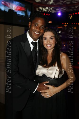 Hilversum 13 mei 2007
Uitreiking coiffure awards in studio 21.
Rossana Lima   zwanger met Patrick Kluivert