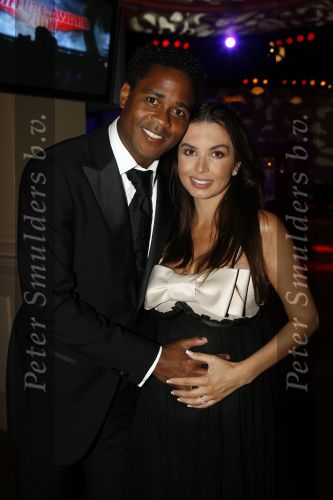Hilversum 13 mei 2007
Uitreiking coiffure awards in studio 21.
Rossana Lima   zwanger met Patrick Kluivert