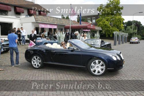 Vlijmen en Loon op Zand 18 juni 2007
Cabrio Rally van Beau monde . Patty Brard in bentley cabrio