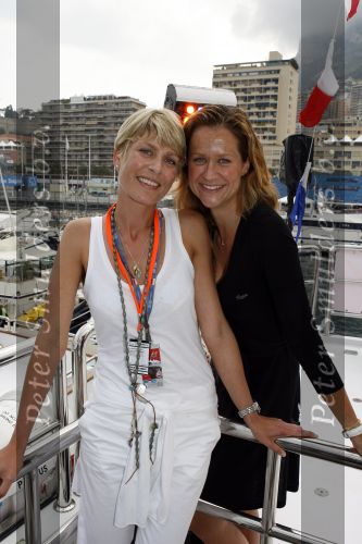 Monaco 26 mei 2006
Grand Prix van Monaco. Renate Wennemars en Paulien Huizinga