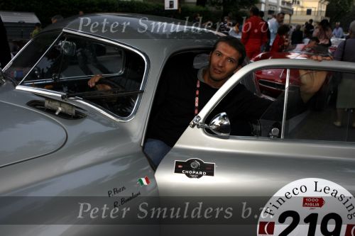 Brescia 17 mei 2007
State of art is sponsor van de mille miglia. Pozzi