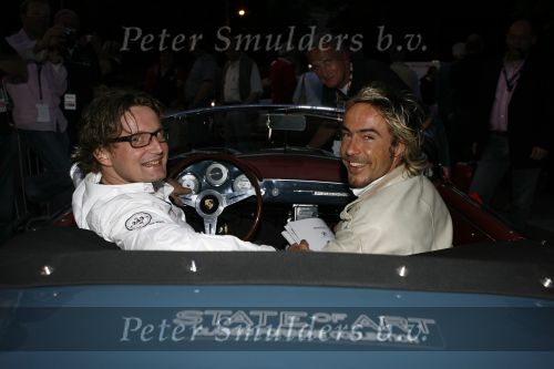 Brescia 17 mei 2007
State of art is sponsor van de mille miglia. Prins Bernhard jr en Chris Zegers rijden mee in een porsche speedster.