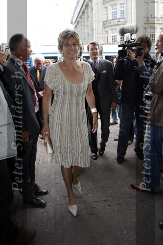 Amsterdam 12 mei 2007
Bijeenkomst in de stads schouwburg van amsterdam met Prinses Margriet Pieter v Vollenhoven Prins Maurits Prinses Marlene Prins Bernhard Jr en Prinses Annette Prins Floris en Prinses Aimee Prins Pieter Christiaan en  Prinses Anita Prins Constantijn en Prinses Laurentien. Burgmeester Job Cohen ontvangt ze.