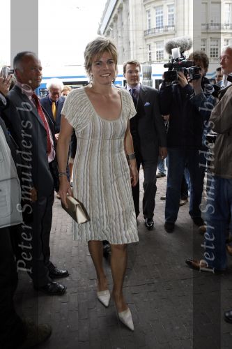 Amsterdam 12 mei 2007
Bijeenkomst in de stads schouwburg van amsterdam met Prinses Margriet Pieter v Vollenhoven Prins Maurits Prinses Marlene Prins Bernhard Jr en Prinses Annette Prins Floris en Prinses Aimee Prins Pieter Christiaan en  Prinses Anita Prins Constantijn en Prinses Laurentien. Burgmeester Job Cohen ontvangt ze.