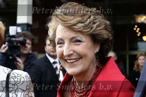 Amsterdam 12 mei 2007
Bijeenkomst in de stads schouwburg van amsterdam met Prinses Margriet Pieter v Vollenhoven Prins Maurits Prinses Marlene Prins Bernhard Jr en Prinses Annette Prins Floris en Prinses Aimee Prins Pieter Christiaan en  Prinses Anita Prins Constantijn en Prinses Laurentien. Burgmeester Job Cohen ontvangt ze.