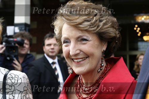 Amsterdam 12 mei 2007
Bijeenkomst in de stads schouwburg van amsterdam met Prinses Margriet Pieter v Vollenhoven Prins Maurits Prinses Marlene Prins Bernhard Jr en Prinses Annette Prins Floris en Prinses Aimee Prins Pieter Christiaan en  Prinses Anita Prins Constantijn en Prinses Laurentien. Burgmeester Job Cohen ontvangt ze.