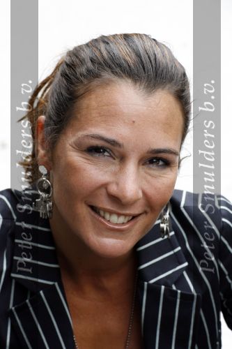 Naarden 21 mei 2007
Presentatie boek Supermom\'s stijlgids van Vivian Ewbank Reijs in het Arsenaal. Quinty Trustfull