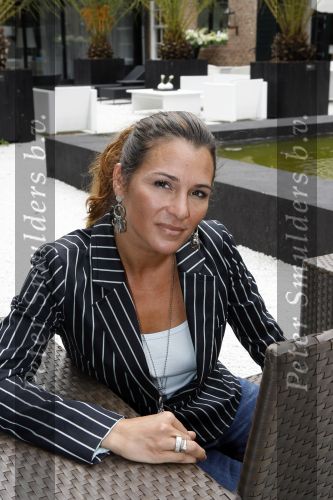Naarden 21 mei 2007
Presentatie boek Supermom\'s stijlgids van Vivian Ewbank Reijs in het Arsenaal. Quinty Trustfull