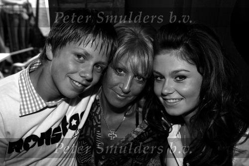 Tilburg, 12 Juni 2007
TROS Zomertoer op de Heuvel
Roxeanne Hazes met haar broer Andre Hazes Jr. en Rachel Hazel