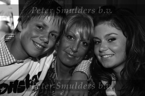 Tilburg, 12 Juni 2007
TROS Zomertoer op de Heuvel
Roxeanne Hazes met haar broer Andre Hazes Jr. en Rachel Hazel