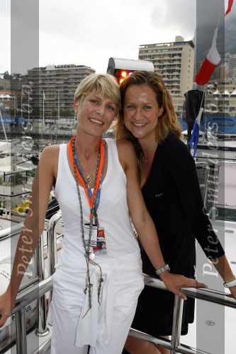 Monaco 26 mei 2006
Grand Prix van Monaco. Renate Wennemars en Paulien Huizinga