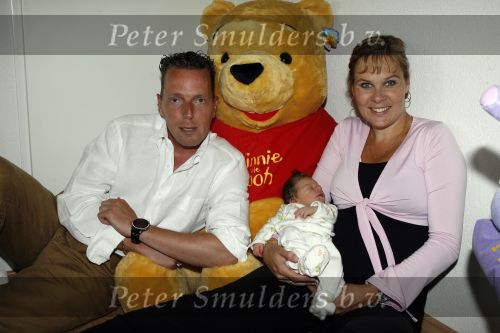Capelle aan de Ijssel 12 juni 2007
Rob Geus met zijn vrouw en hun baby / dochter Esmee.