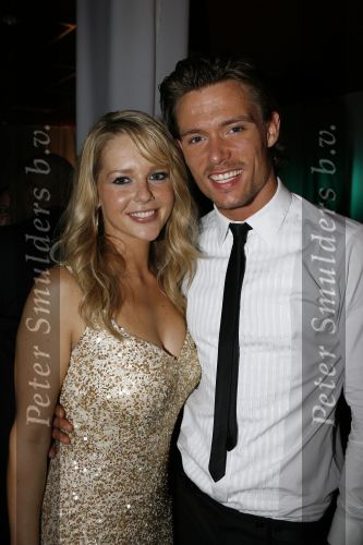 Hilversum 21 mei 2007
Uitreiking Musical awards in studio 24. Chantal Janzen en Ron Link