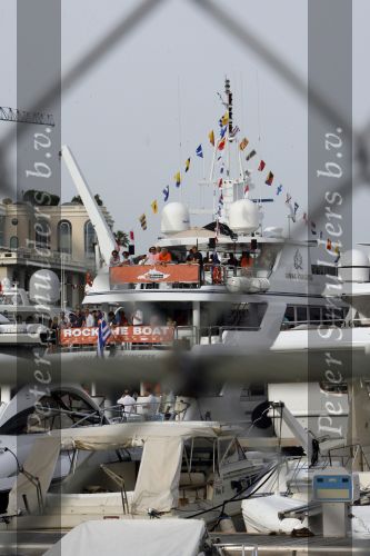 Monaco 26 mei 2006
Grand Pix van Monaco. Spyker boat