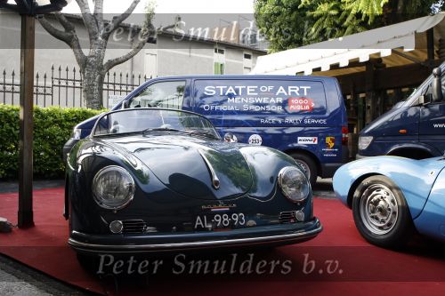Brescia 16 mei 2007
State of Art is sponsor van de legendarische rally Mille Miglia. Porsche s