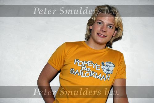 Amersfoort 29 mei 2007
Tros zomerfeesten op plein in amersfoort. Thomas Berge met popeye t shirt
