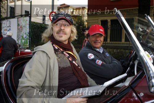 Brescia 17 mei 2007
State of art is sponsor van de mille miglia. Thomas Gottschalk