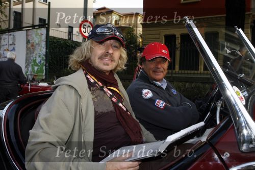 Brescia 17 mei 2007
State of art is sponsor van de mille miglia. Thomas Gottschalk