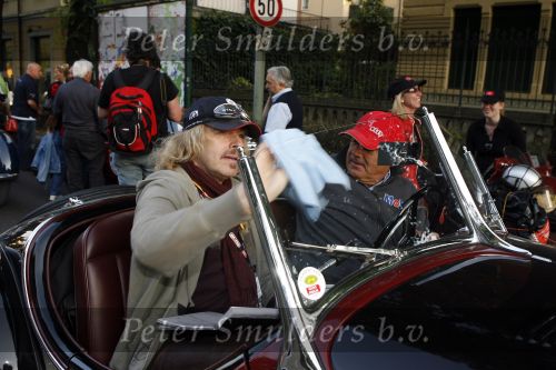 Brescia 17 mei 2007
State of art is sponsor van de mille miglia. Thomas Gottschalk