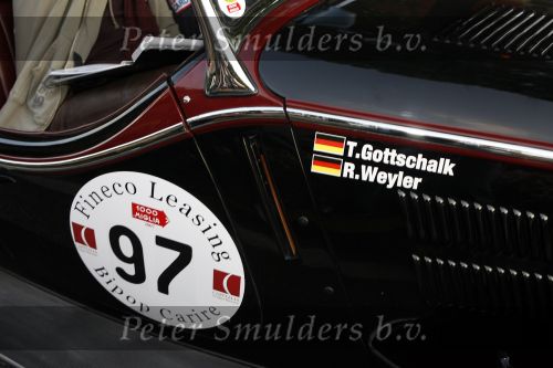 Brescia 17 mei 2007
State of art is sponsor van de mille miglia. Thomas Gottschalk