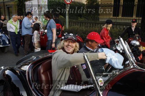 Brescia 17 mei 2007
State of art is sponsor van de mille miglia. Thomas Gottschalk