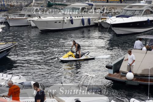 Monaco 26 mei 2006
Grand Prix van Monaco. Winston Gerschtanowitz op jetski