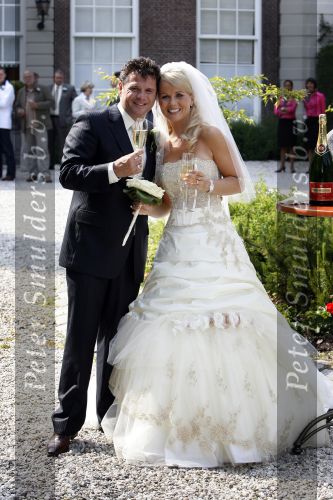 Heemskerk 1 juni 2007
Wolter en Tessa Kroes trouwen op kasteel Marquette.