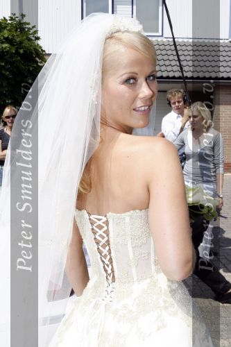 Westzaan 1 juni 2007
Trouwen Wolter Kroes en zijn vrouw Tessa.