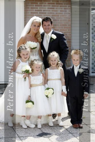 Westzaan 1 juni 2007
Trouwen Wolter Kroes en zijn vrouw Tessa.