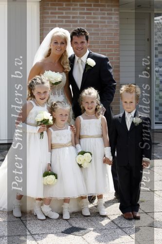 Westzaan 1 juni 2007
Trouwen Wolter Kroes en zijn vrouw Tessa.