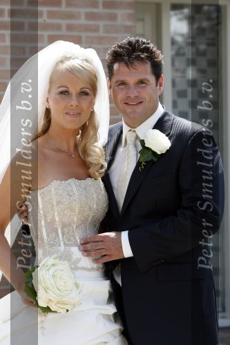 Westzaan 1 juni 2007
Trouwen Wolter Kroes en zijn vrouw Tessa.