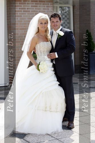 Westzaan 1 juni 2007
Trouwen Wolter Kroes en zijn vrouw Tessa.