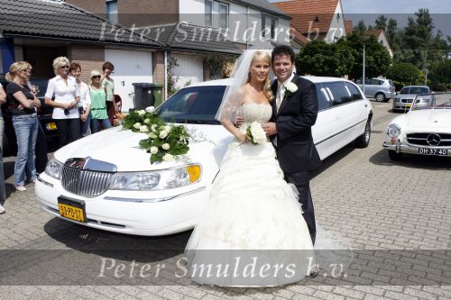 Westzaan 1 juni 2007
Trouwen Wolter Kroes en zijn vrouw Tessa.
