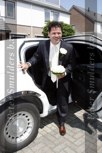 Westzaan 1 juni 2007
Trouwen Wolter Kroes en zijn vrouw Tessa.