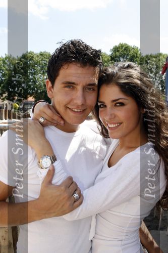 Volendam 20 juni 2007
Jan Smit en Yolanthe Cabau v Kasbergen met hun nieuwe ringen.