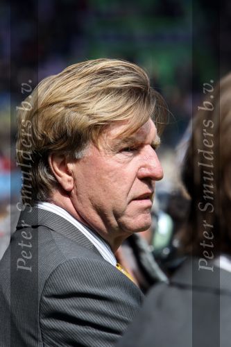Arnhem, 20 April 2008 Kompetitiewedstrijd Vitesse-PSV, eindstand 0-1 Seizoen 2007/2008
PSV Landskampioen
Trainer Aad de Mos