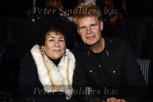 Hilversum 5 maart 2009
Uitreiking van de gouden harpen in studi 21. ad visser met vrouw
Peter Smulders bv