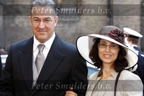 Den Haag 16 september 2008
Prinsjesdag 2008 op het binnenhof. 
Ahmed Aboutaleb met zijn vrouw
Peter Smulders bv