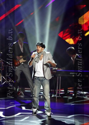 Hilversum 10 april 2009
Opnames X factor in studio 22. Alain Clark
Peter Smulders bv