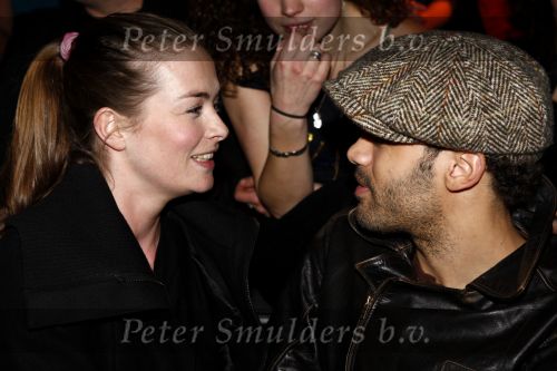 Amsterdam 23 januari 2008
Modeshow Blue Blood tijdens amsterdam fashion week. Alain Clark met vriendin