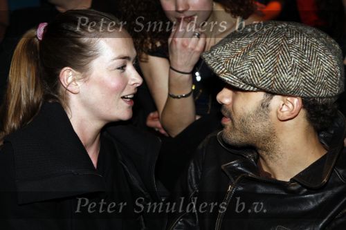 Amsterdam 23 januari 2008
Modeshow Blue Blood tijdens amsterdam fashion week. Alain Clark met vriendin
