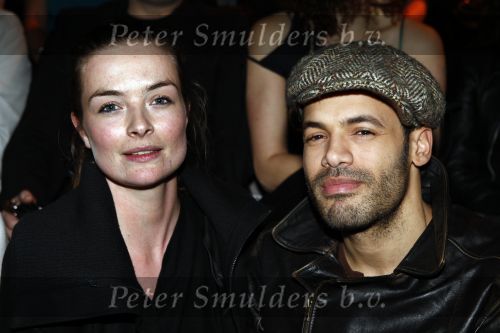 Amsterdam 23 januari 2008
Modeshow Blue Blood tijdens amsterdam fashion week. Alain Clark met vriendin