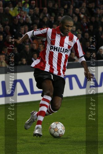 Eindhoven, 12 December 2007
Champions League wedstrijd PSV-Internationale Milan, eindstand 0-1 Seizoen 2007/2008
Alcides