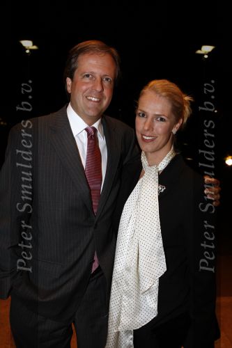 Amsterdam 13 september 2008
Modeshow Mart Visser in het Hilton hotel. 
Alexander Pechtold met zijn vrouw