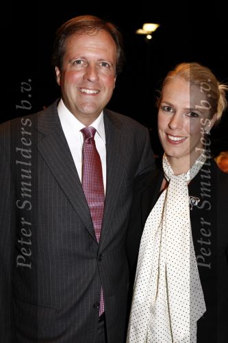 Amsterdam 13 september 2008
Modeshow Mart Visser in het Hilton hotel. 
Alexander Pechtold met zijn vrouw