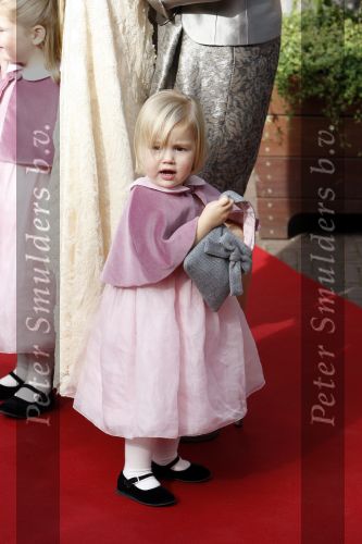 DDen Haag 20 oktober 2007
Doop prinses Ariane. Prins Willem Alexander Maxima Ariana Alexia en Amalia.